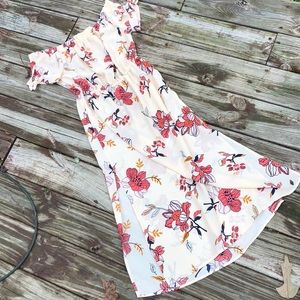 Off the shoulder summer dress